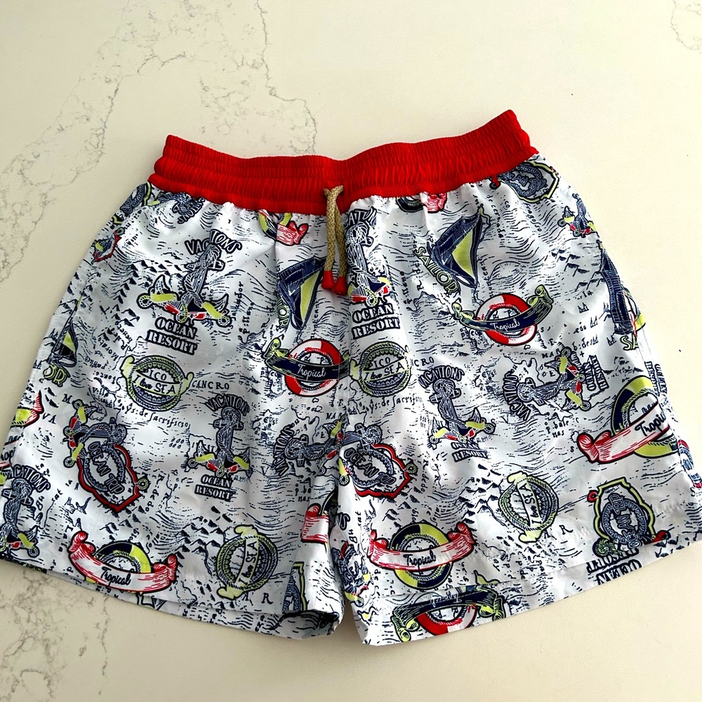 Handmade swim trunks